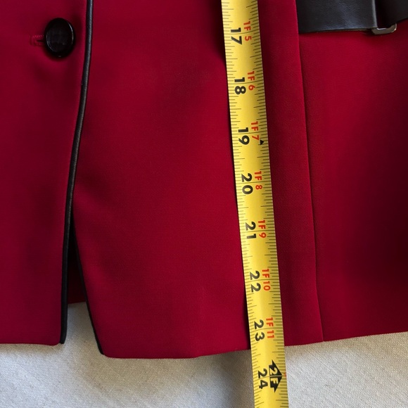 Kasper Rich Red Blazer & Skirt Suit Set Women’s Size 4 | Career Officewear - Picture 11 of 15